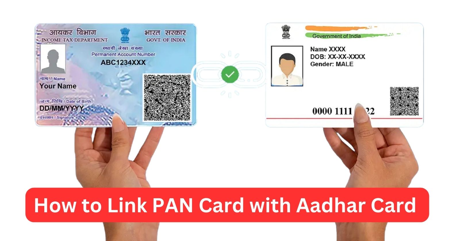 How to Link PAN Card with Aadhar Card